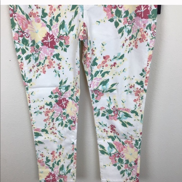 NEW NWT Not Your Daughters Jeans NYDJ Audrey Floral - Picture 5 of 8